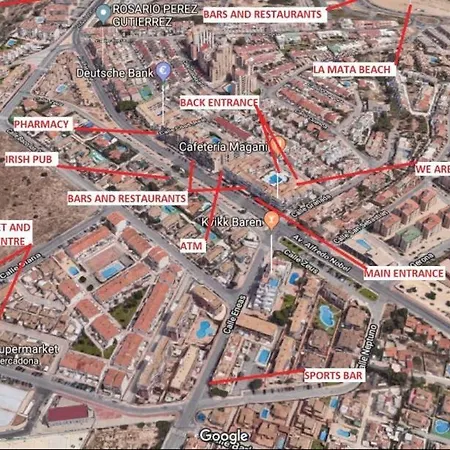 With Pool & Balcony Less Than 10min Walk To La Mata Beach! Daire